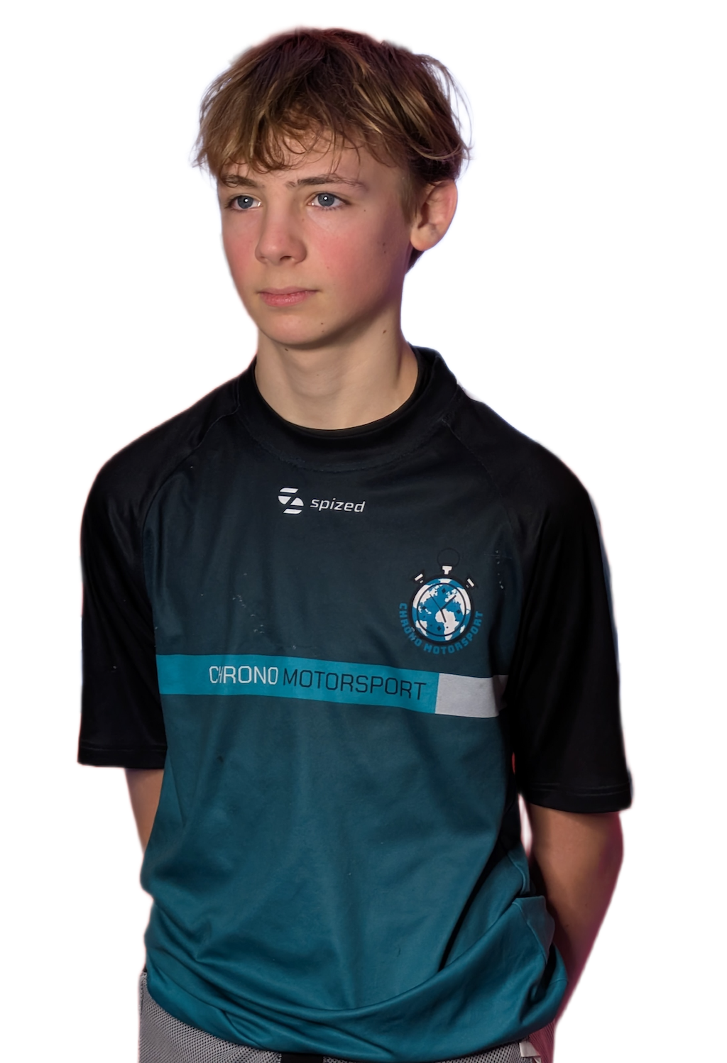 Tijn Mulder in racepak, nummer [07]